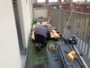 Die VAPE Terrassen Verlegung erfolgt exakt nach Planung, samt Unterkonstruktion und feurerverzinkten Gitterrosten.JPG